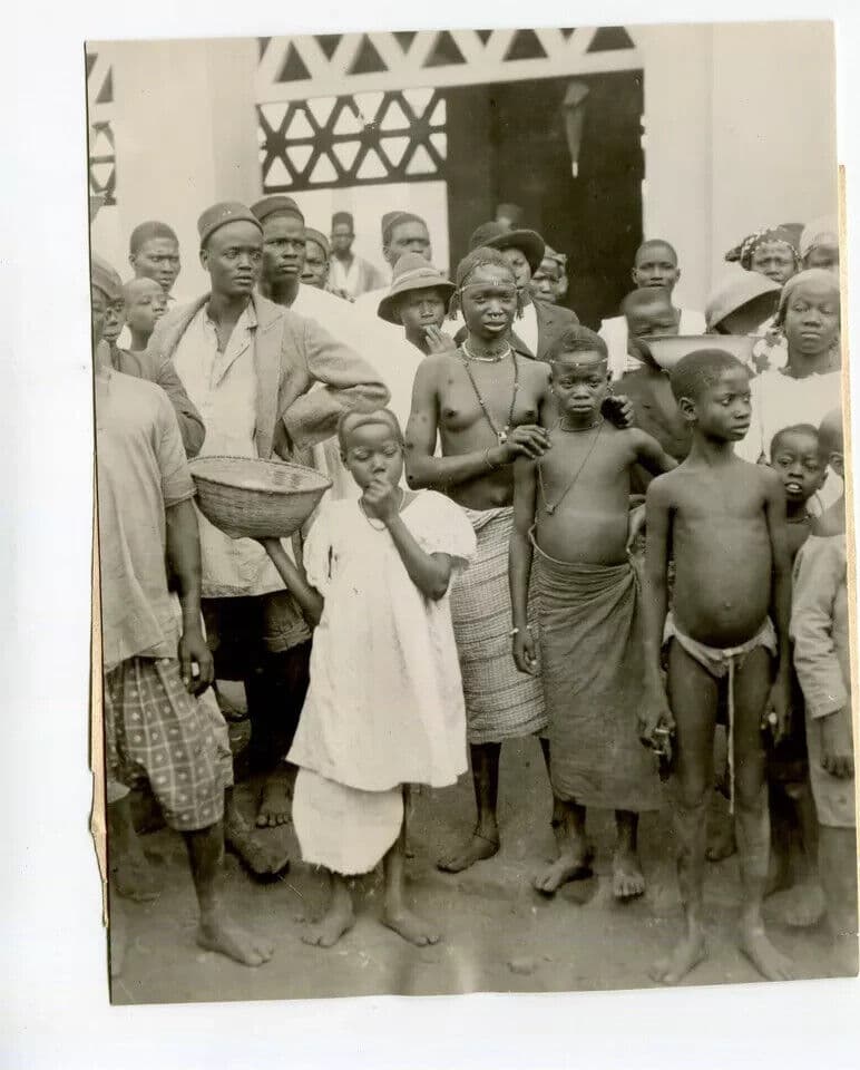 Vintage Photography Inauguration Canal, Africa image 3