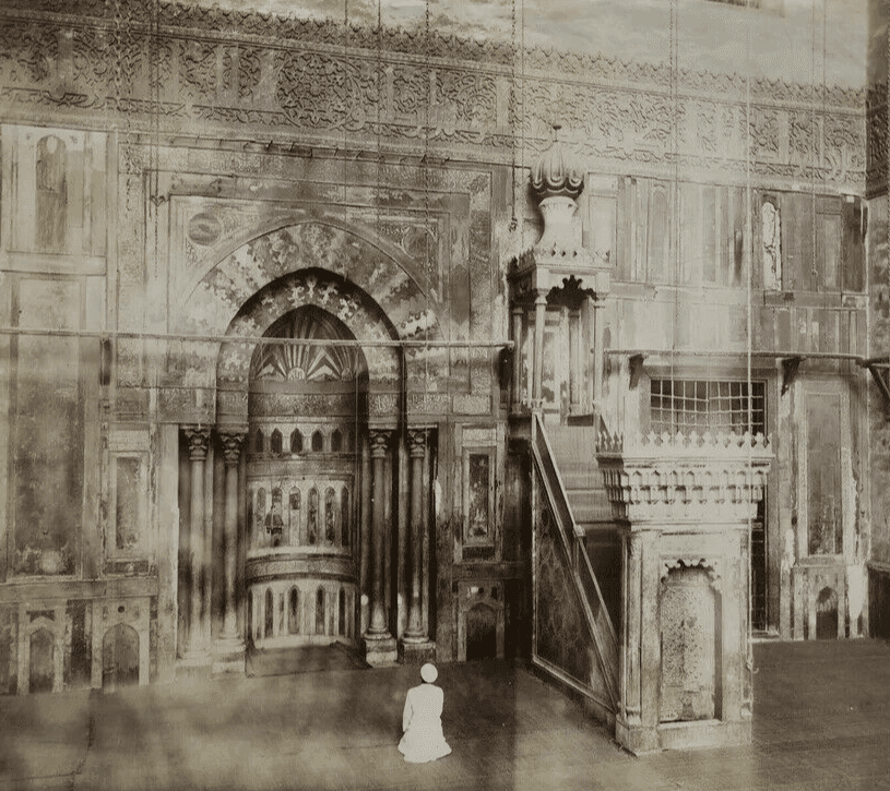 Vintage Photographs Gabriel LEKEGIAN Sultan Hassan Mosque Egypt c. 1880 image 1