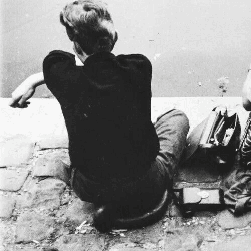 Vintage Photographs Robert GRAINDORGE Couple by the River c. 1970 image 2