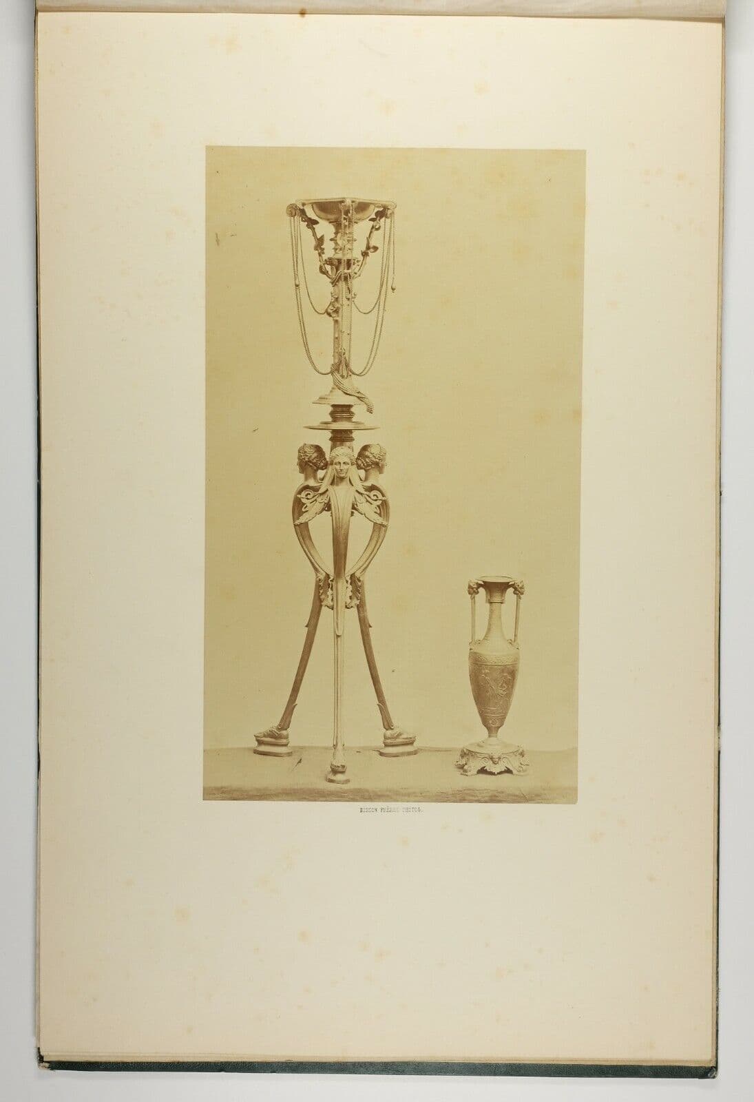 BISSON FRÈRES F. Barbedienne Bronze Art, 7 AlbumenPhotographs image 5
