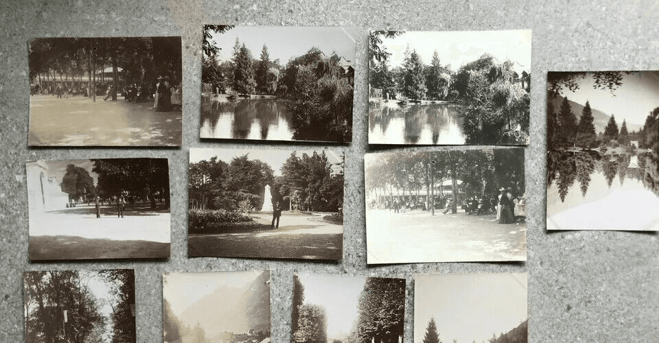 Vintage Photographs Lot Luchon, Cauterats, Tarbes, Hermal x11 1902 image 9