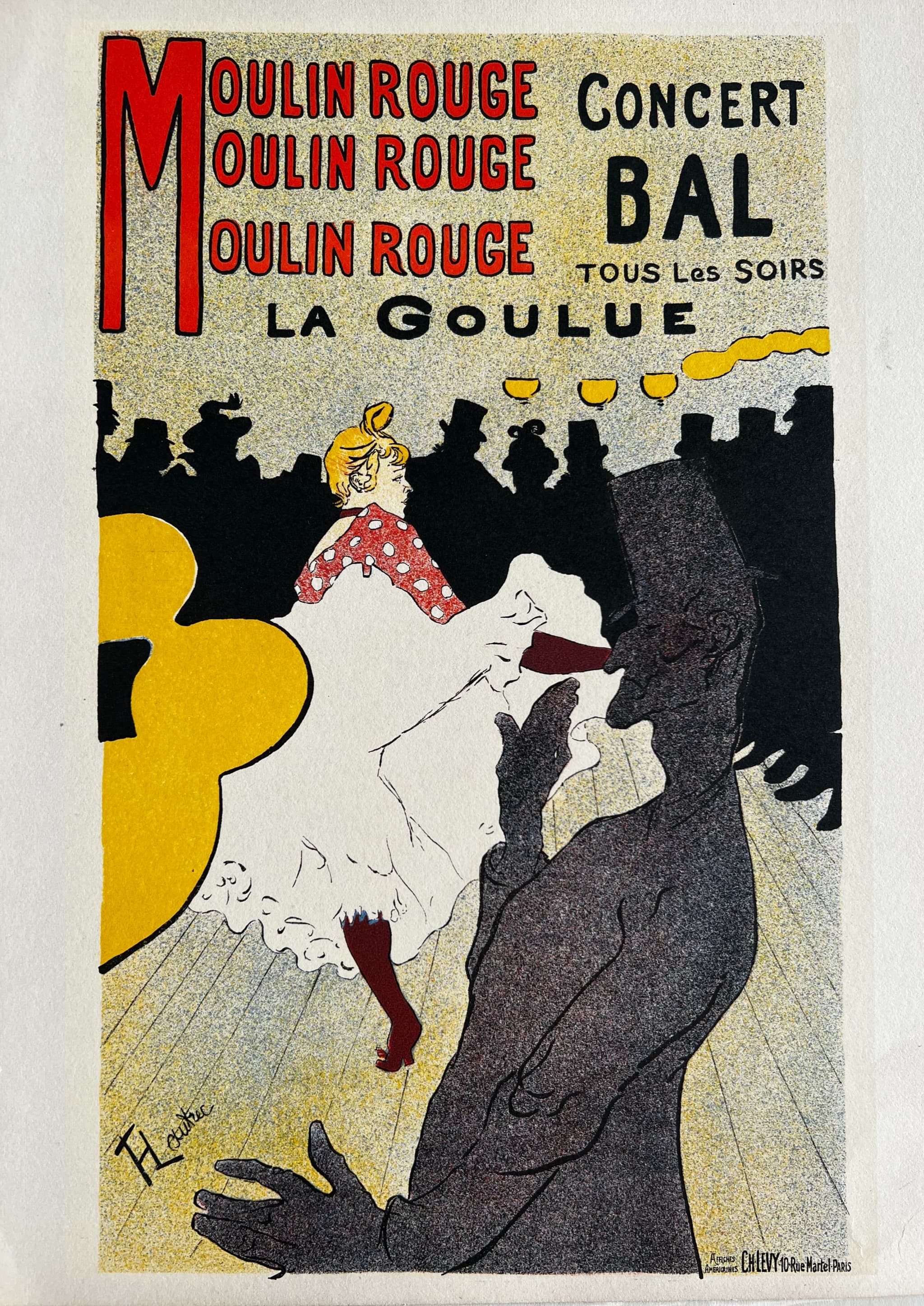 Vintage Print Moulin Rouge, la Goulue image 2