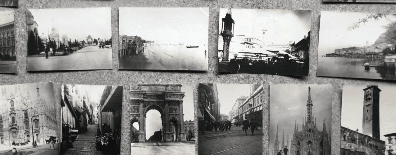 Vintage Photographs Lot x15 Italy Landscape, Milan Cityview 1902 image 6