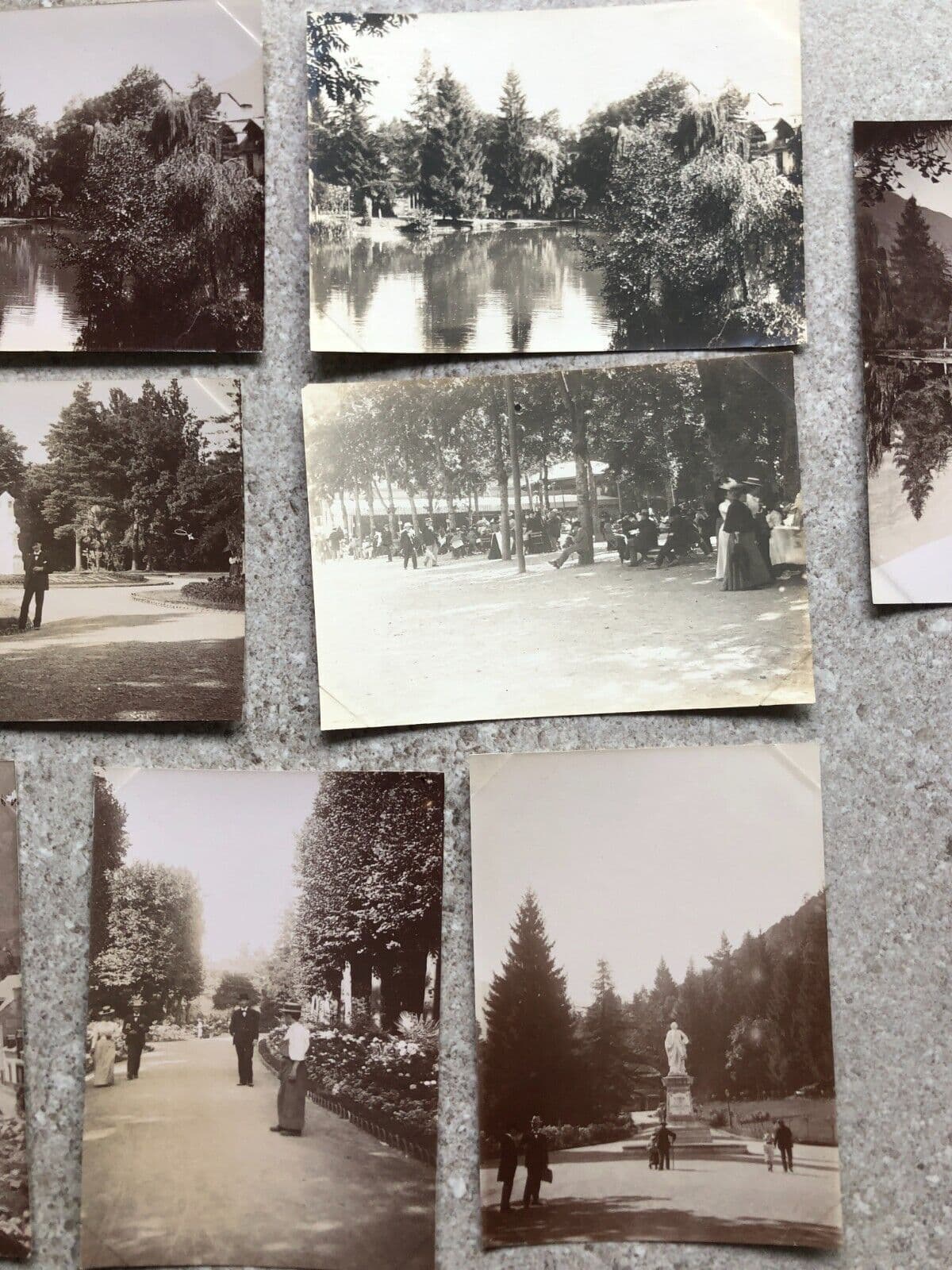 Vintage Photographs Lot x11  Cauterets, Luchon, Tarbes Landscape 1902 image 3