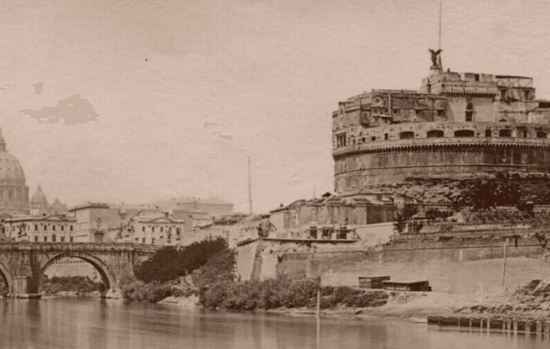 Vintage Photograph Italy, Roma Landscape 1901 image 5