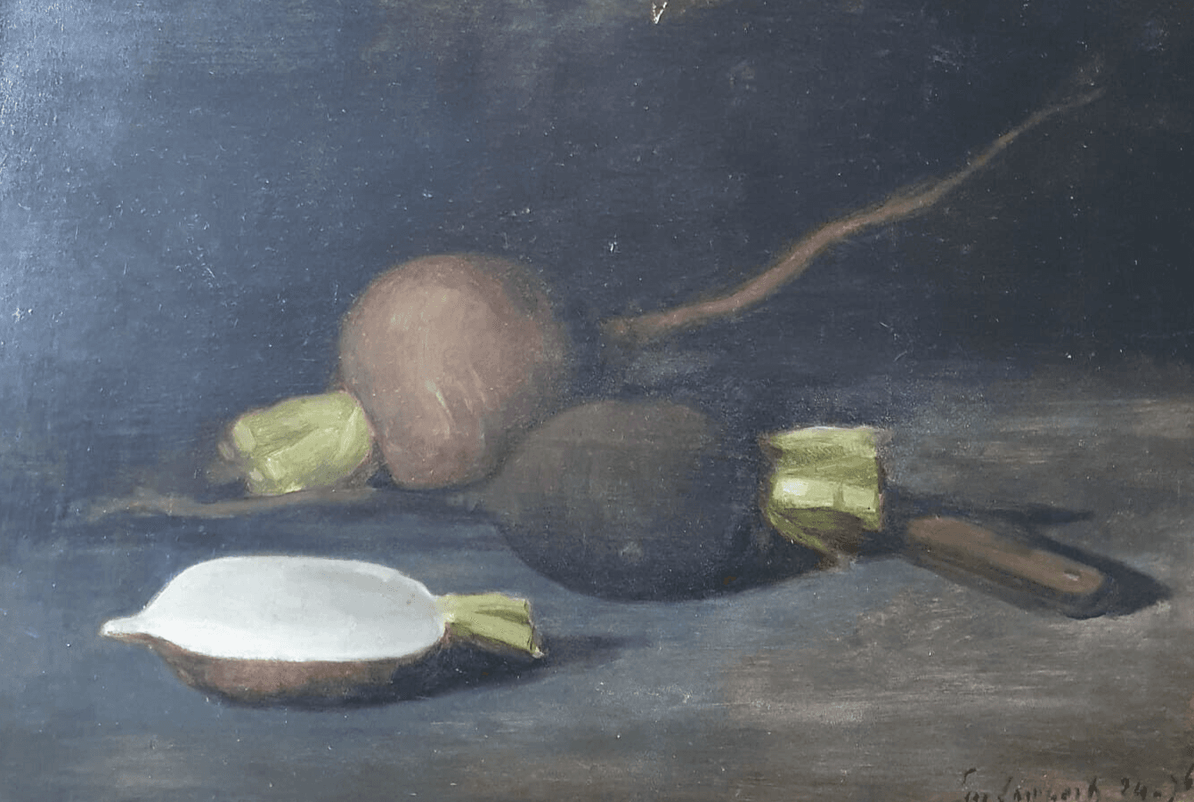 Antique Painting Original Still Life, signed Louis Eugène LAMBERT (1825-1900) image 1