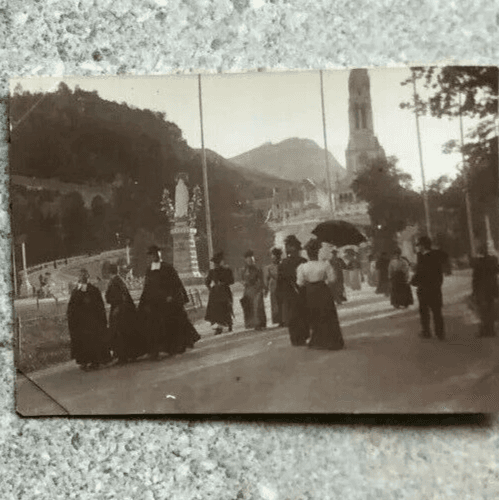 Vintage Photographs Lot x7 Lourdes, France, Pau, St Jacques Church 1902 image 2