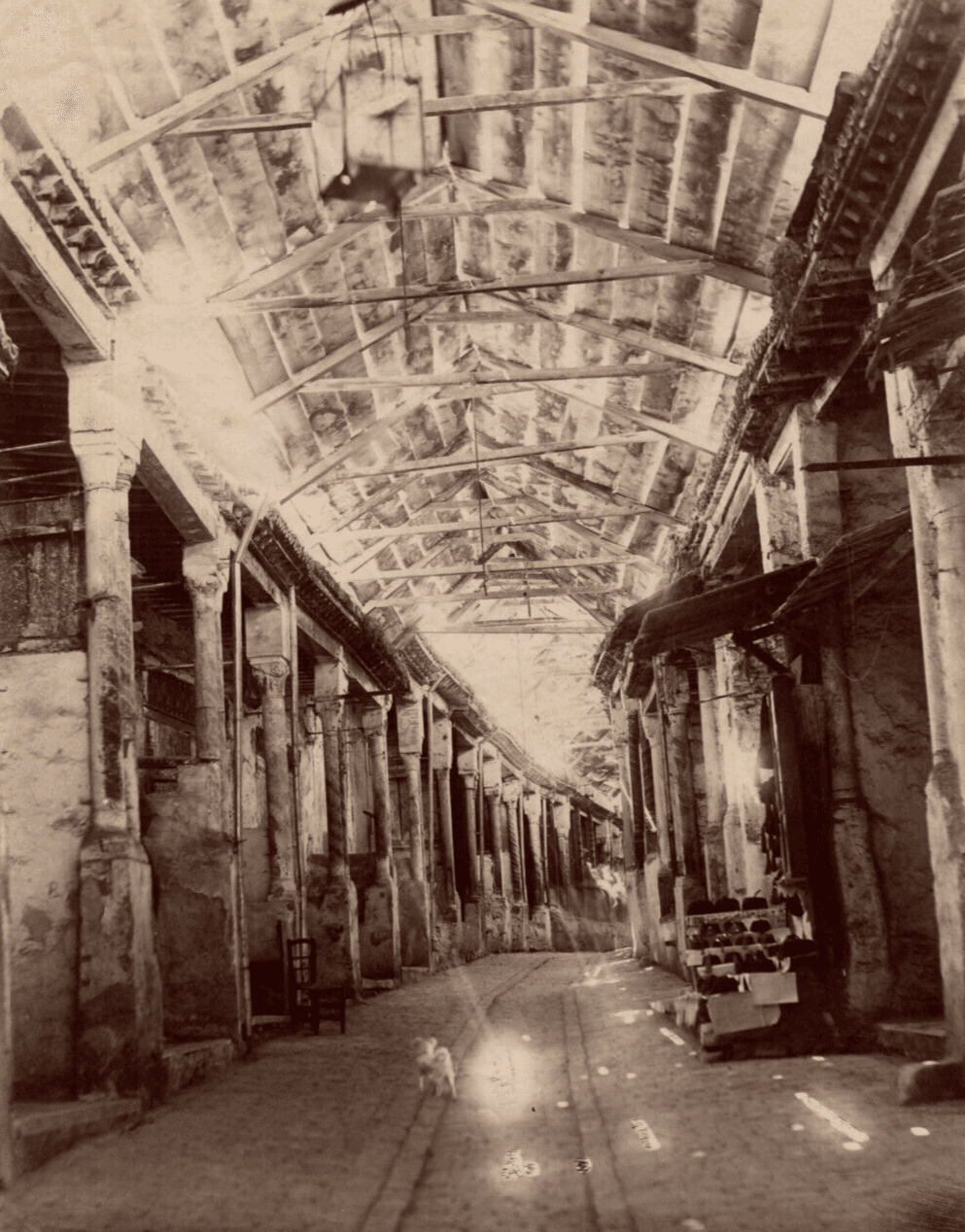 Vintage Photographs Africa, Orientalism, Tunis, Souk image 1
