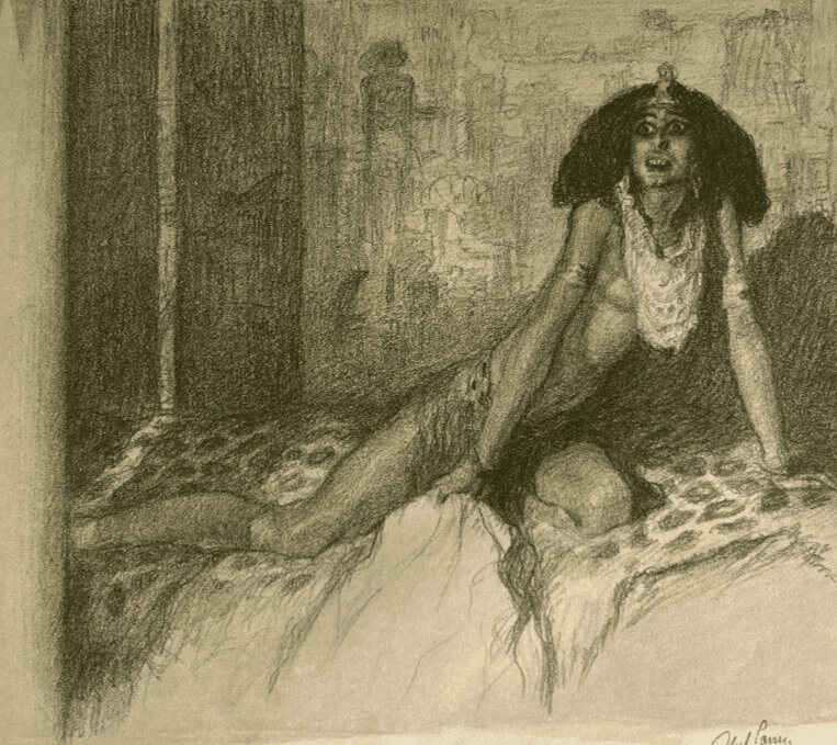 Vintage Lithography Abel Pfeffermann PANN (1883-1963) Bible, Geneva