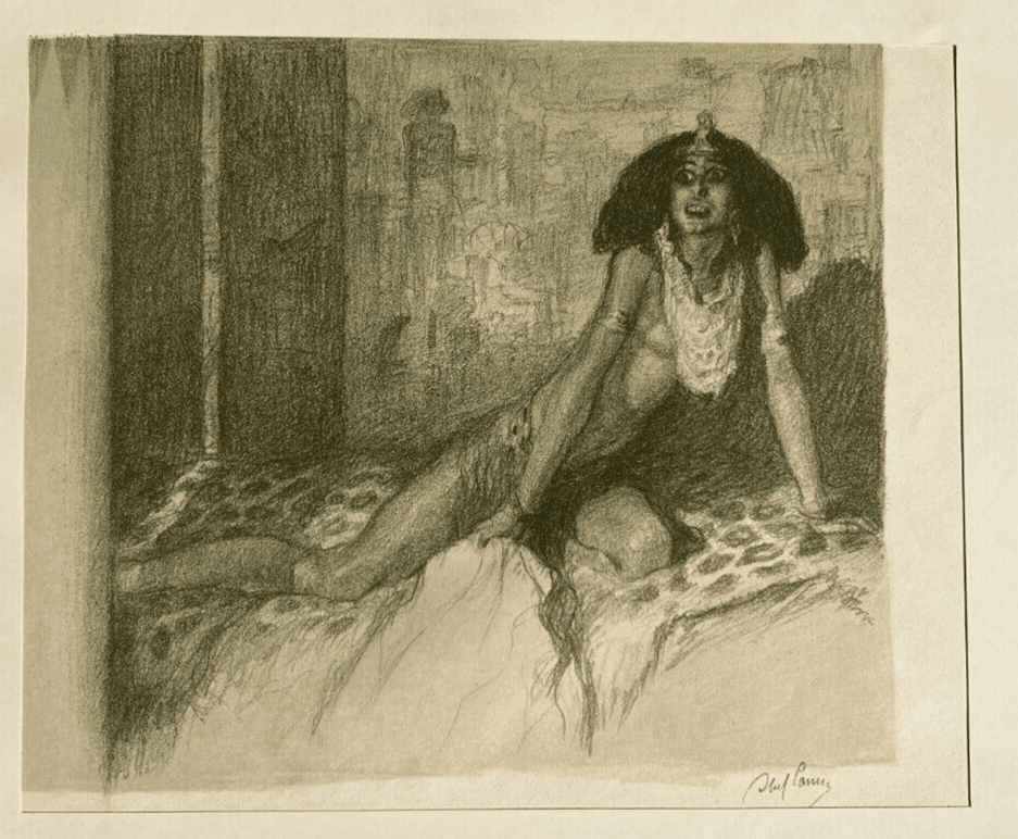 Vintage Lithography Abel Pfeffermann PANN (1883-1963) Bible, Geneva image 2