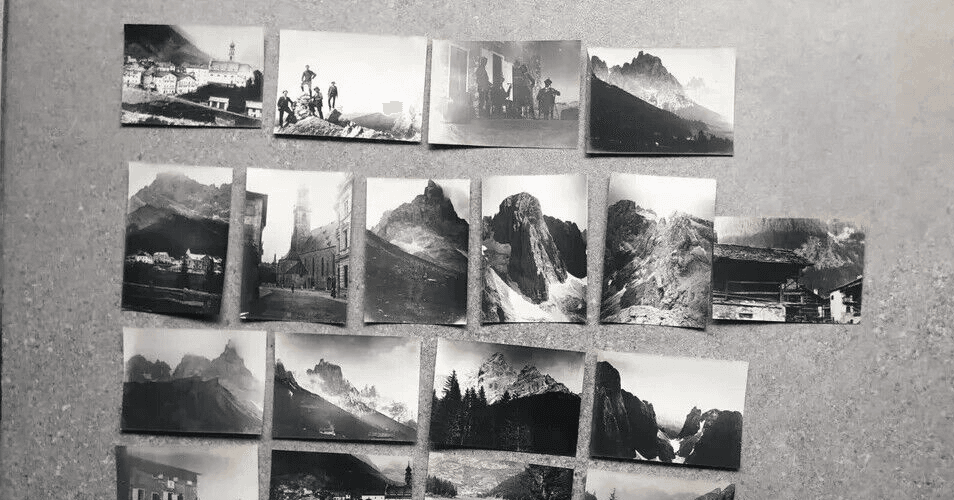 Vintage Photographs Lot x23 Mountain Landscape and People 1902 image 10