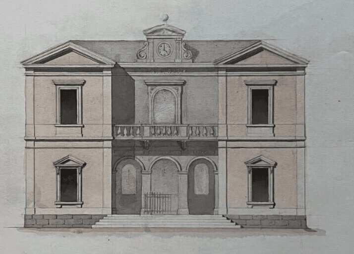 Antique Architecture Drawing Building, Architecture and Plans image 3