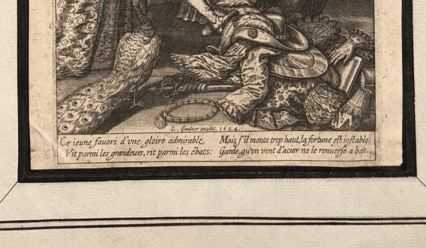 Antique Etching Léonard GAULTIER (1561-1630) History, Royalty, War, Religion image 7