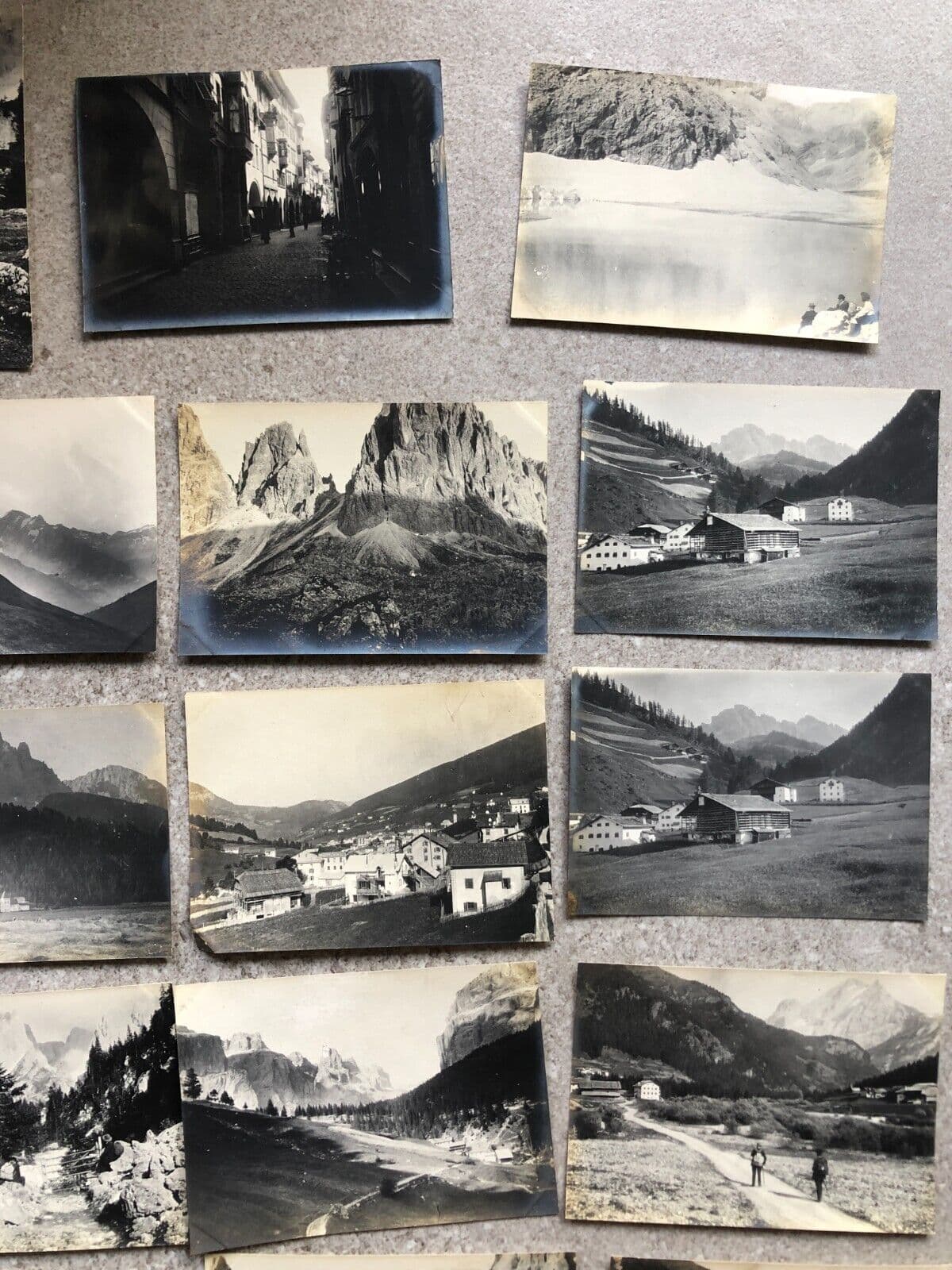 Vintage Photographs Lot x20 Mountain Landscape and People 1902 image 4