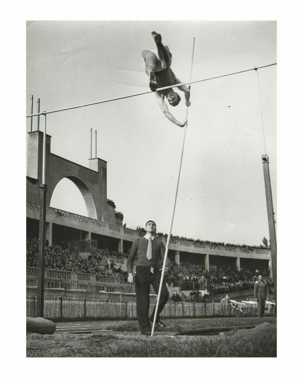 Photograph SPORT Pole Vault Test 1951