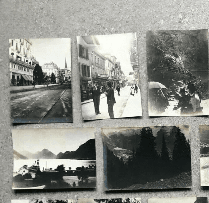 Vintage Photographs Lot x22 Eiger, Fiescherhorn, Wetterhorn, Alpnach 1902 image 4