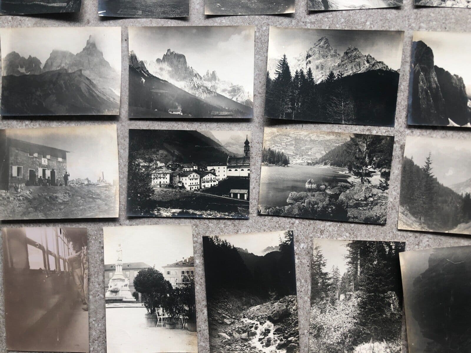 Vintage Photographs Lot x23 Mountain Landscape and People 1902 image 4