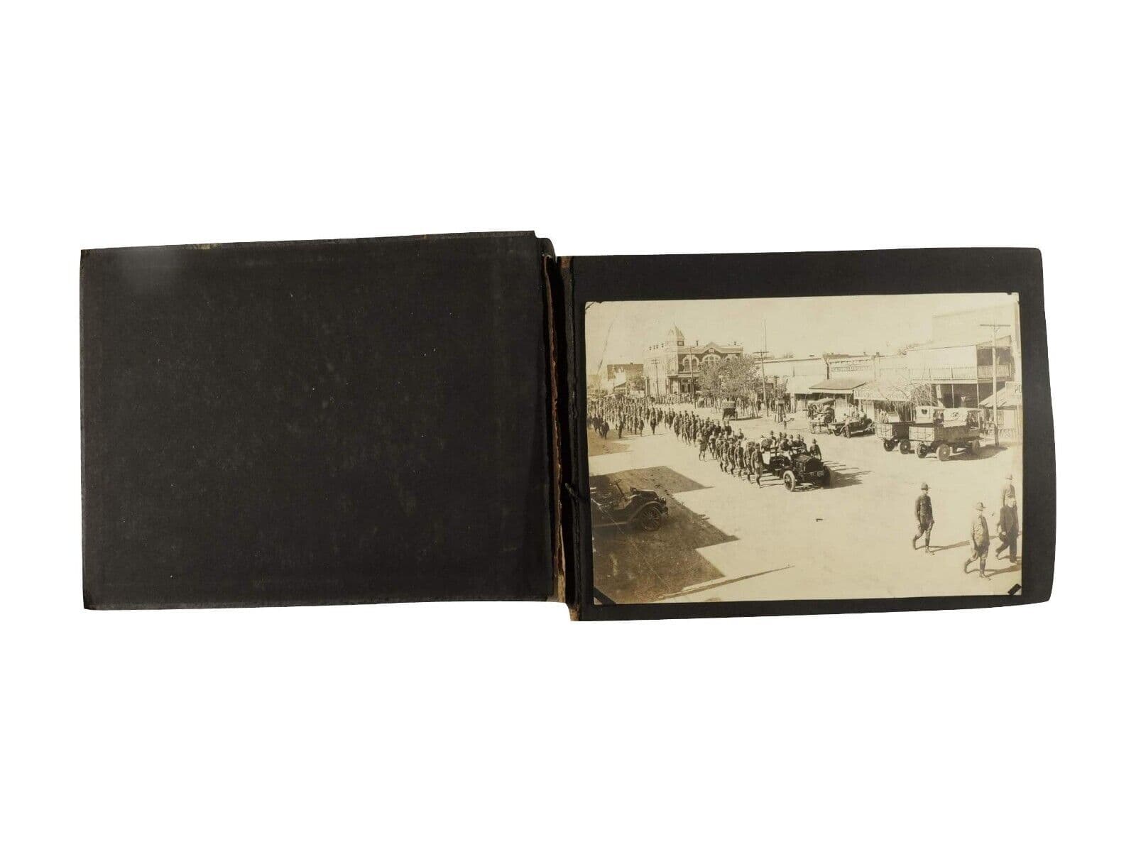 Vintage 1910s-1920s Photo Album – WWI Camp Cody, Historic Events, Railroads image 2