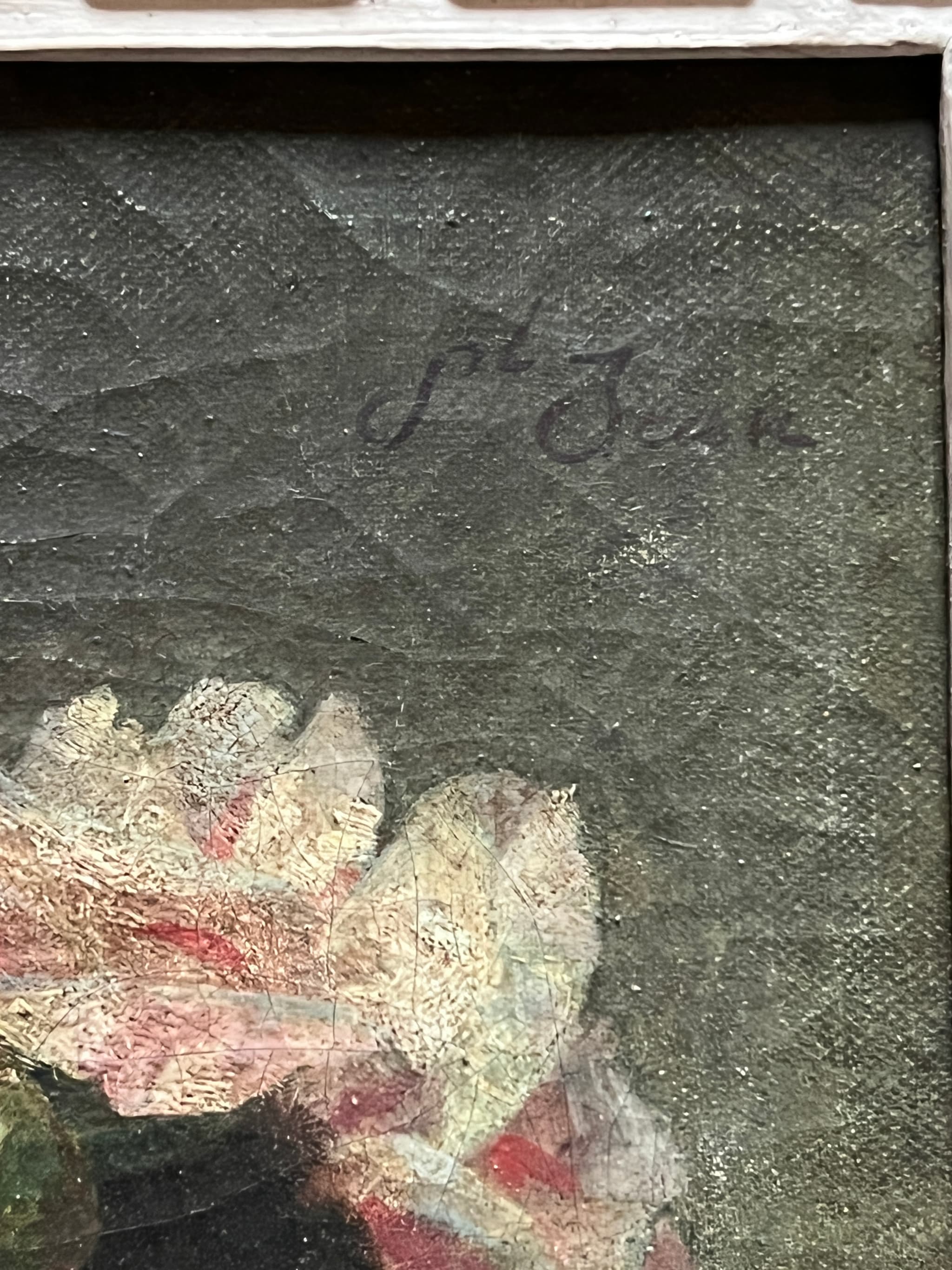 Painting Flower Bouquet by Simon SAINT-JEAN (1808-1860) image 4