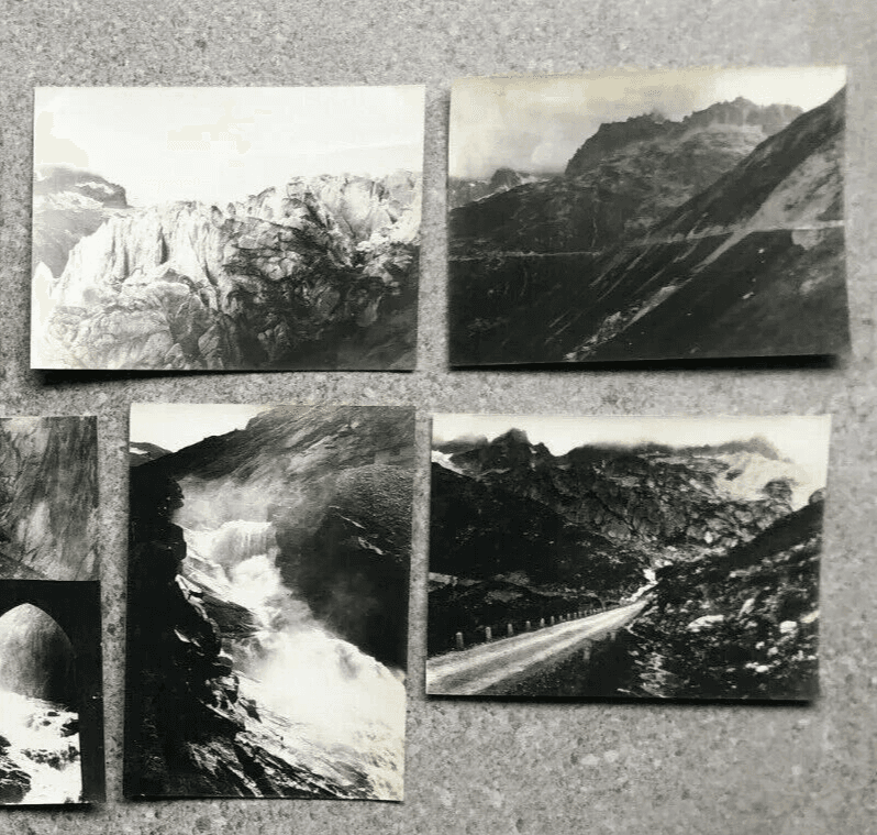 Vintage Photographs Lot Oberland, Andermatt, Gletsch, Steingletscher x11 1901 image 5