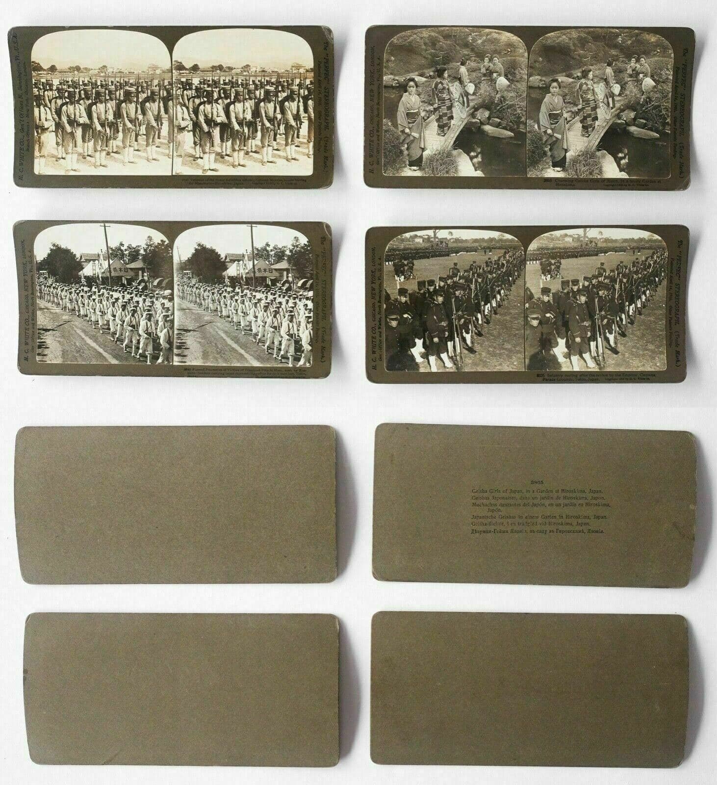 Vintage Stereoview Underwood - Usa, Italy, France, Russia, India, Japan c.1900 image 3