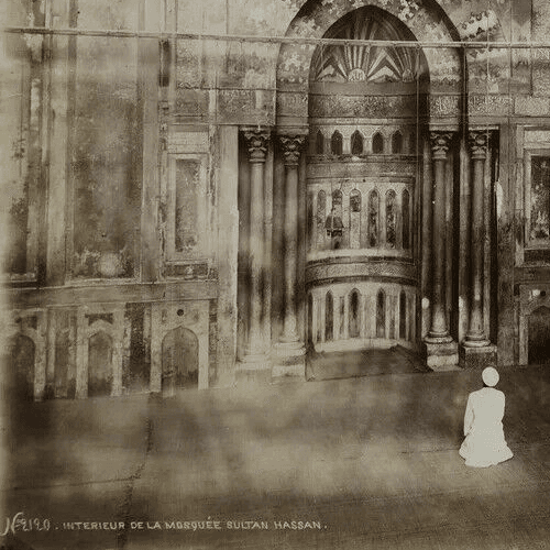 Vintage Photographs Gabriel LEKEGIAN Sultan Hassan Mosque Egypt c. 1880 image 5