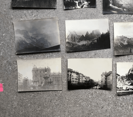 Vintage Photographs Lot x13 Landscape Mountain and People 1902 image 10