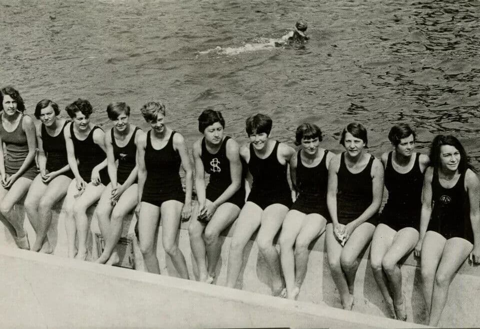 Vintage Photography Original American Swimmers 1920' image 5