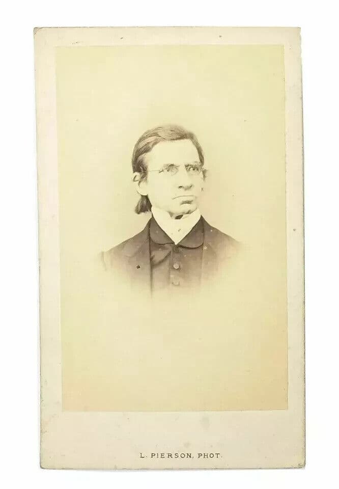 CDV Photographs Vintage MAYER & PIERSON - Portrait Emile Littré c. 1870 image 7