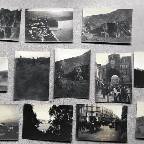 Vintage Photographs Lot x19 Italy Cityviews, Napoli Landscapes 1902 image 10