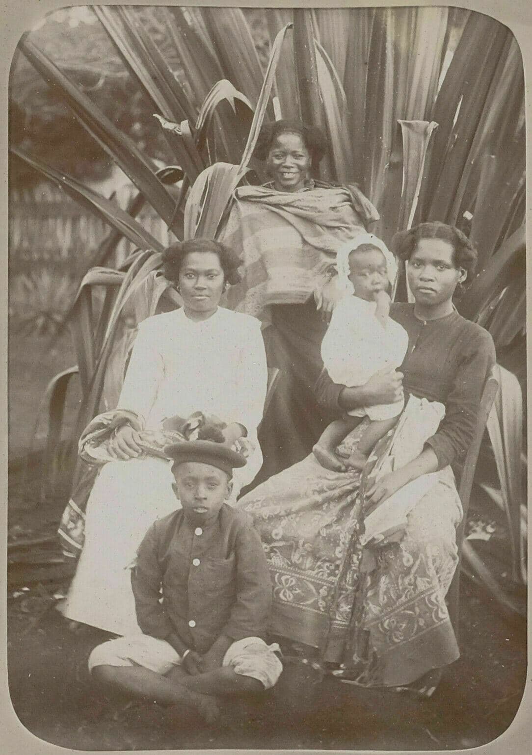 Photographs Malagasy Family, Madagascar c. 1900 image 1