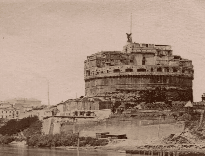 Vintage Photograph Italy, Roma Landscape 1901 image 3