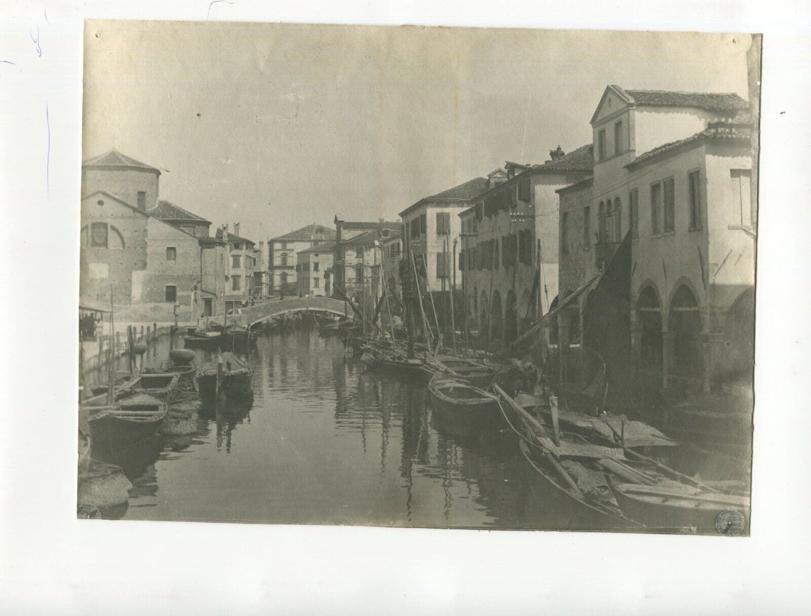 Vintage Photographs Canal, Chioggia, Italy image 2