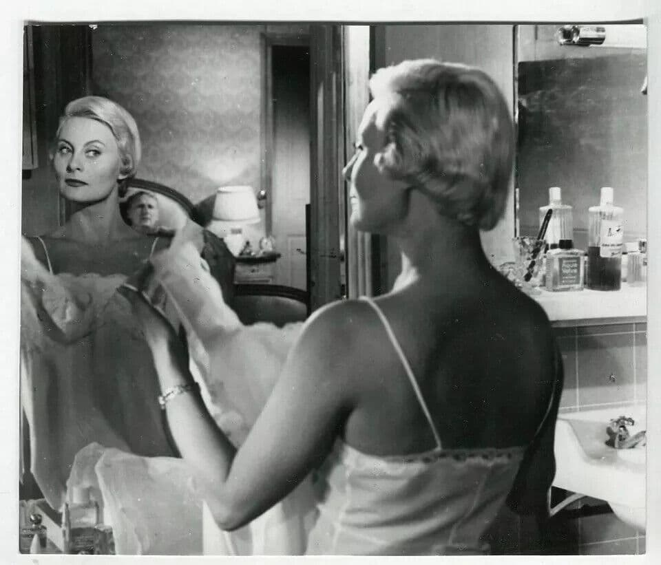 PHOTO CINEMA - The two-sided mirror - Michele Morgan - Bourvil - 1958 image 1