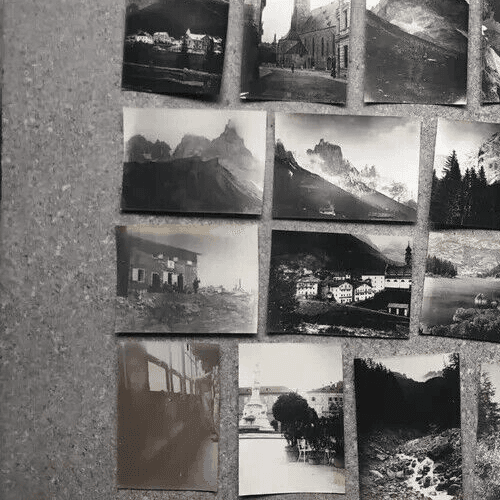 Vintage Photographs Lot x23 Mountain Landscape and People 1902 image 8
