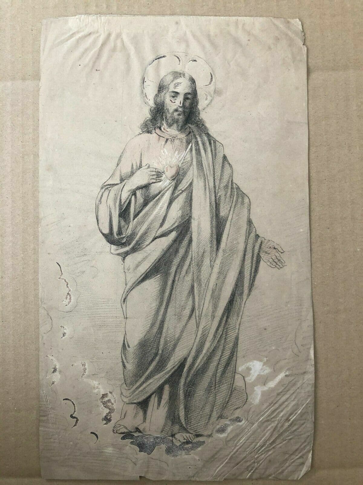 Drawing Religious Jesus Christ image 2
