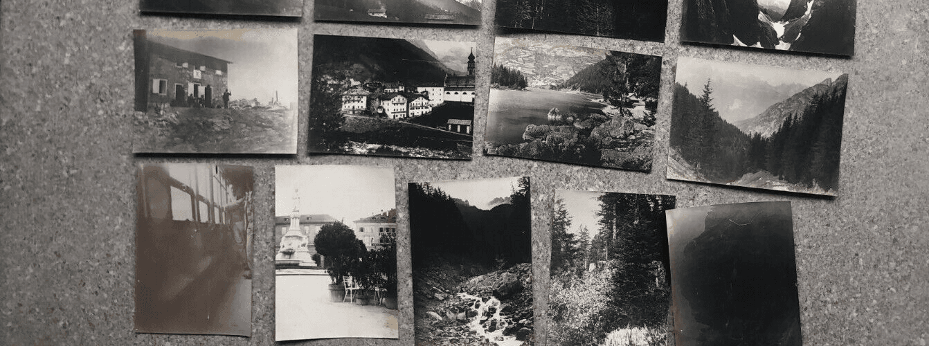 Vintage Photographs Lot x23 Mountain Landscape and People 1902 image 2