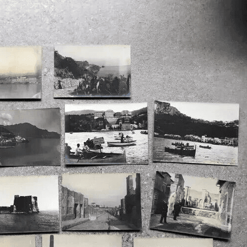 Vintage Photographs Lot x18 Italy Cityviews Landscapes 1902 image 7