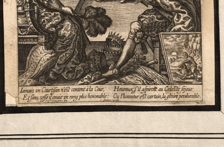 Antique Etching Léonard GAULTIER (1561-1630) History, Royalty, War, Religion image 7