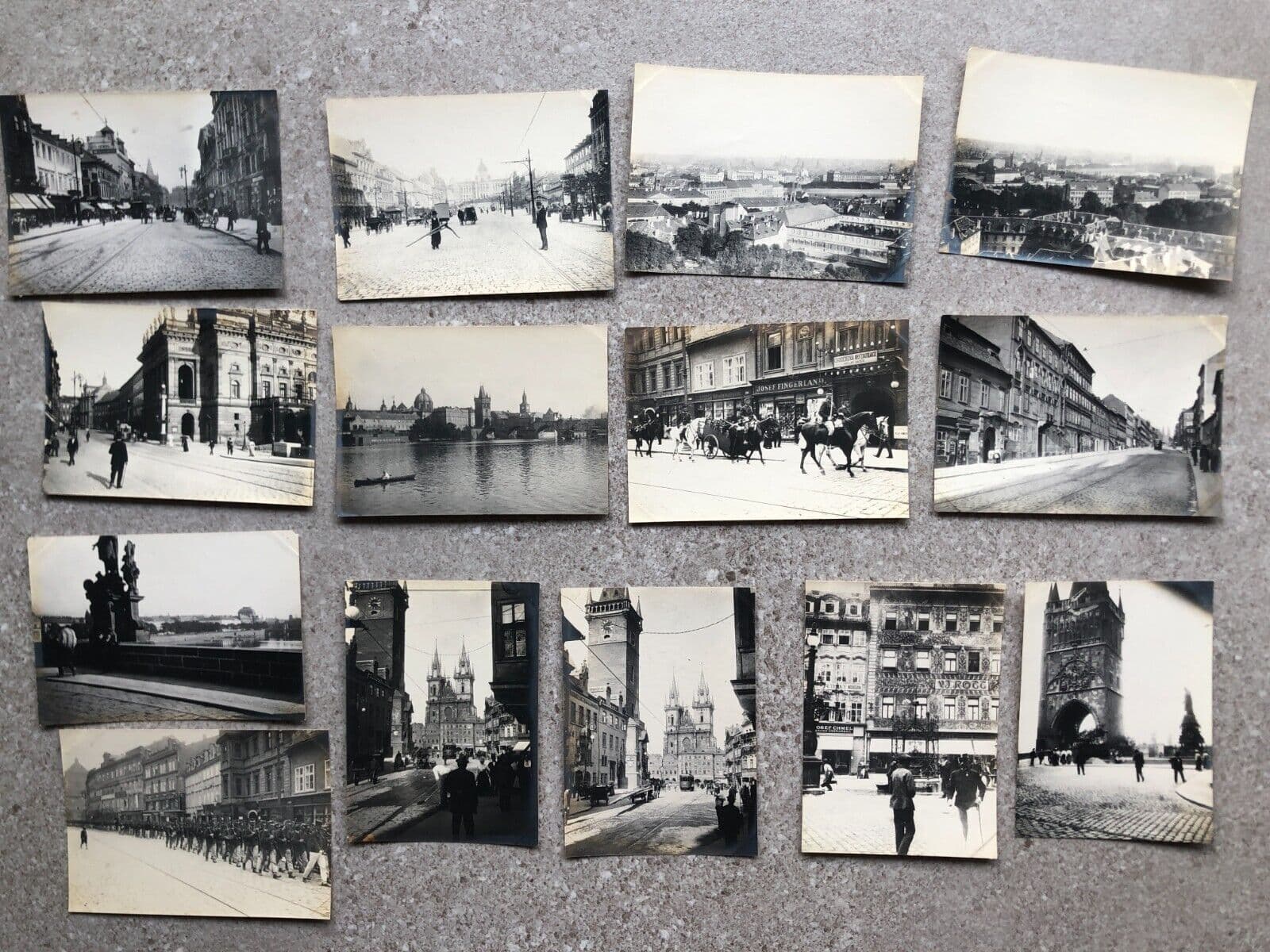 Vintage Photographs Lot x14  Cityviews, Prague Landscapes 1902 image 3