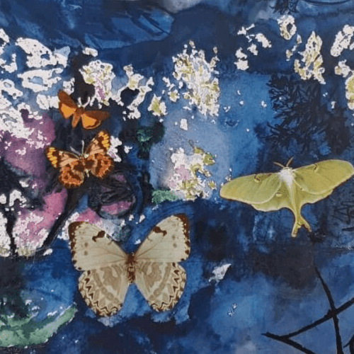 Vintage Original Poster Salvador DALI Alpes, Abstraction 1969 image 2