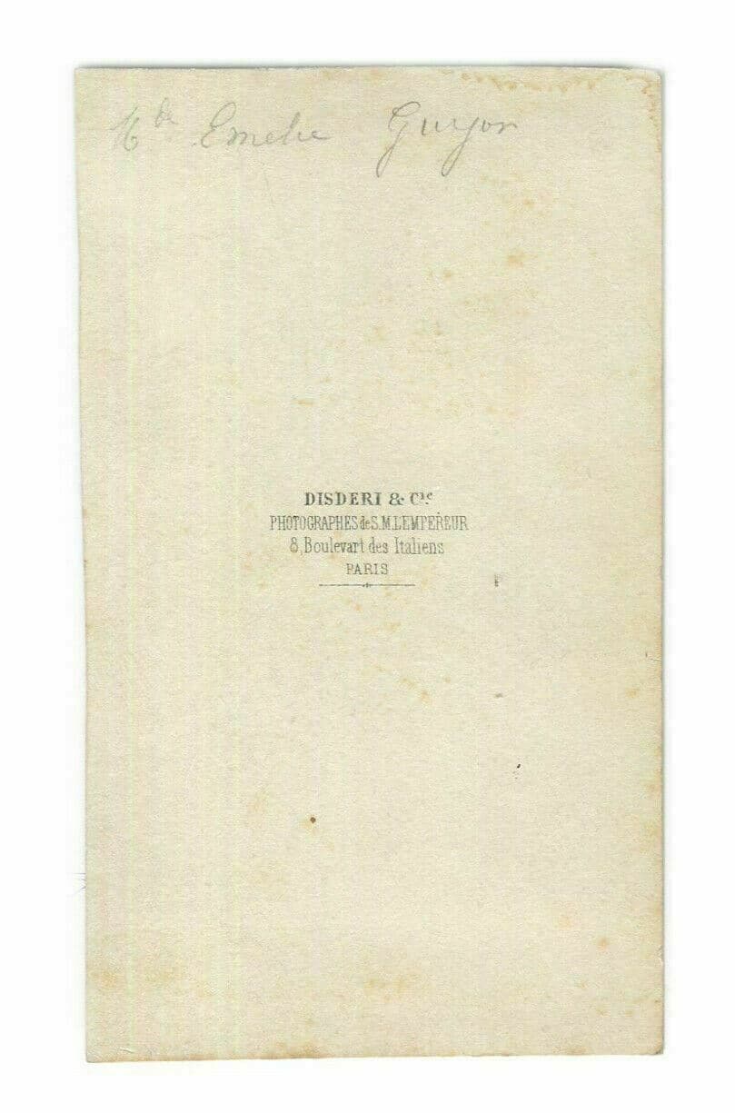 CDV Photographs DISDERI - French actress Émilie-Honorine Guyon Albumen c.1870 image 6