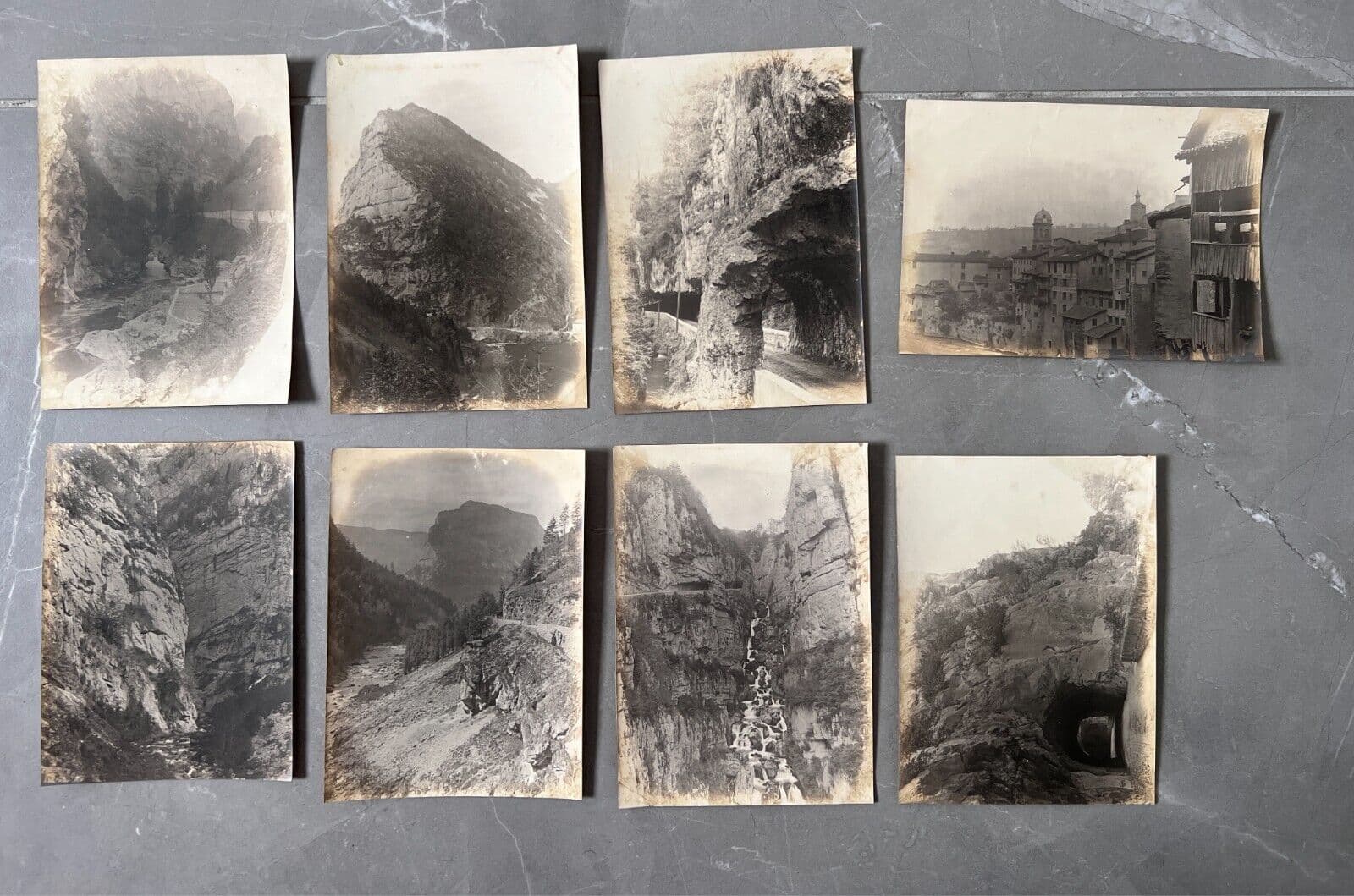 Vintage Photographs Mountain, Cave, People, Landscape image 3