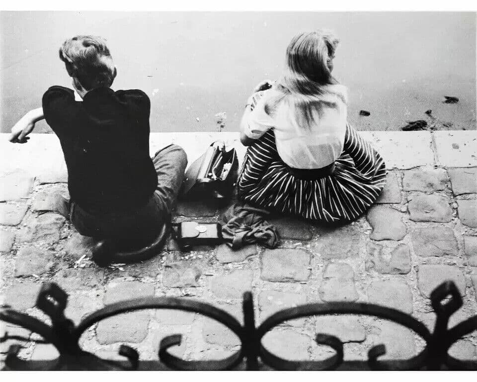 Vintage Photographs Robert GRAINDORGE Couple by the River c. 1970 image 4
