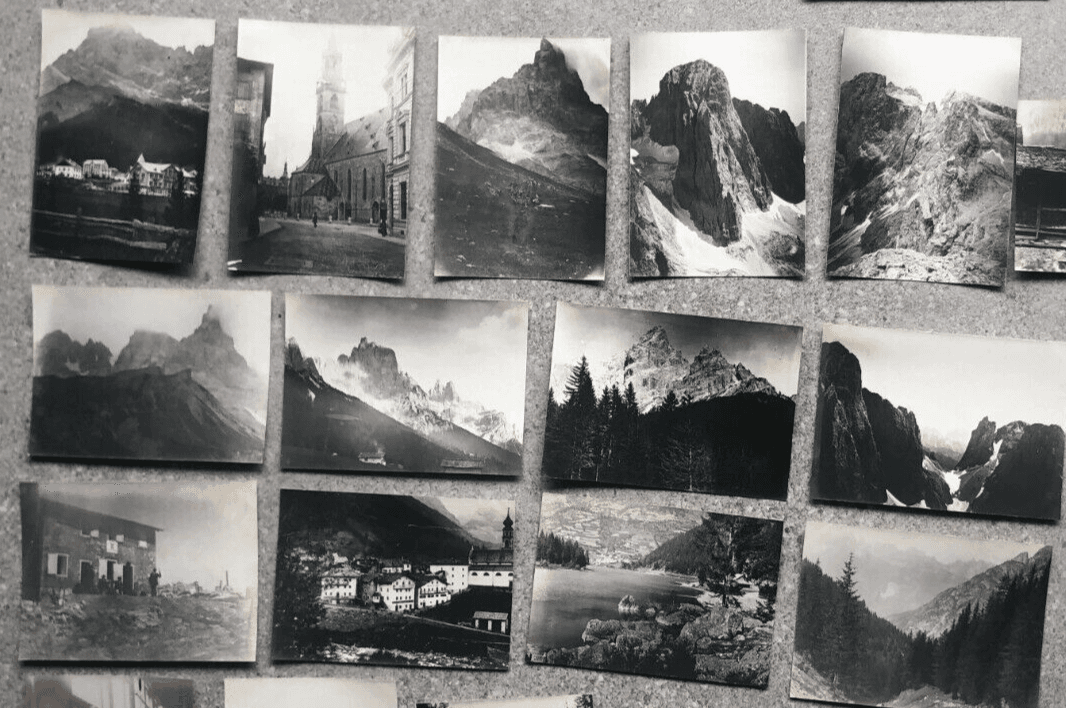 Vintage Photographs Lot x23 Mountain Landscape and People 1902 image 1