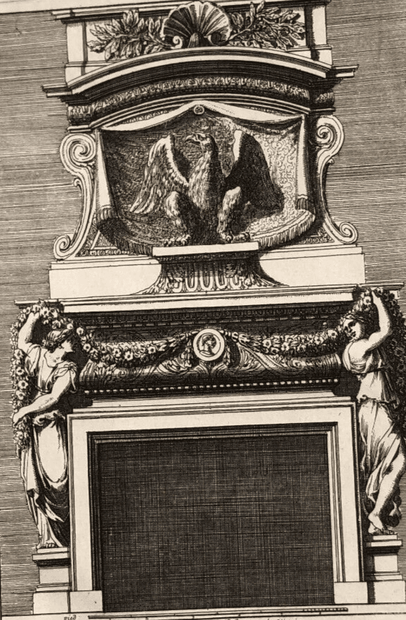 Vintage Etching Original Architecture Jean LEPAUTRE (1618-1682) x3 image 4