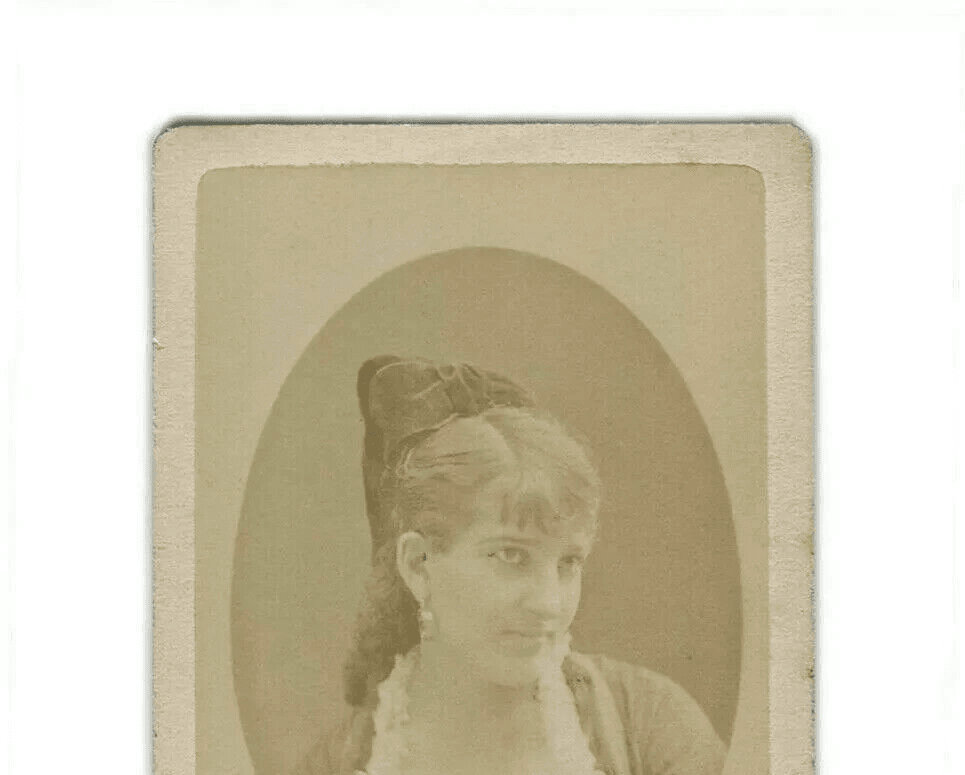 CDV Vintage Photographs - Marthe Dupuis - OPERA c. 1870 image 2