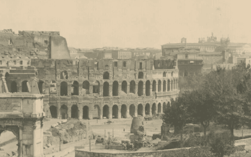 Vintage Photographs Landscape Colosseum, Roma, Italy circa 1900 image 5