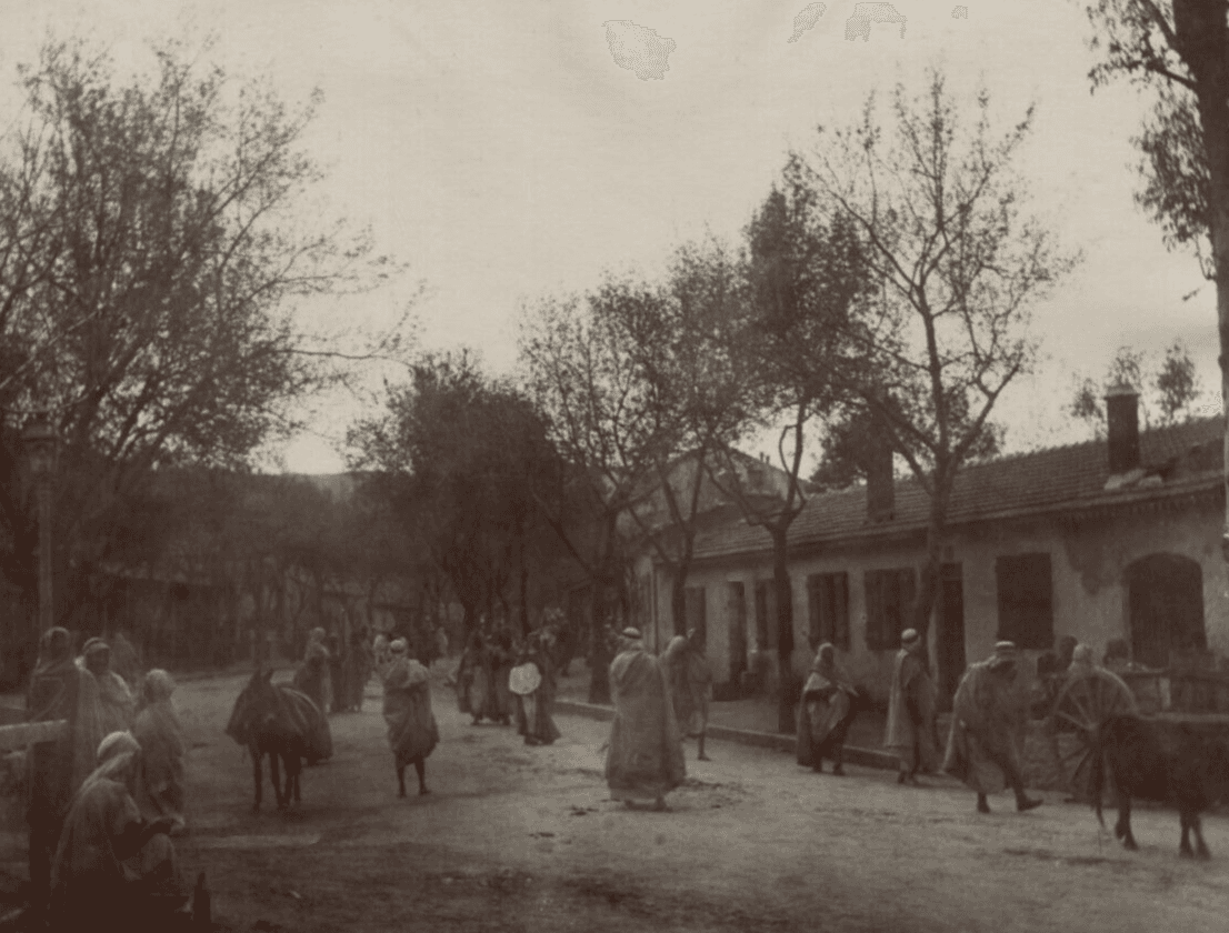 Vintage Photographs Orientalism Algeria, People, Cityview image 1