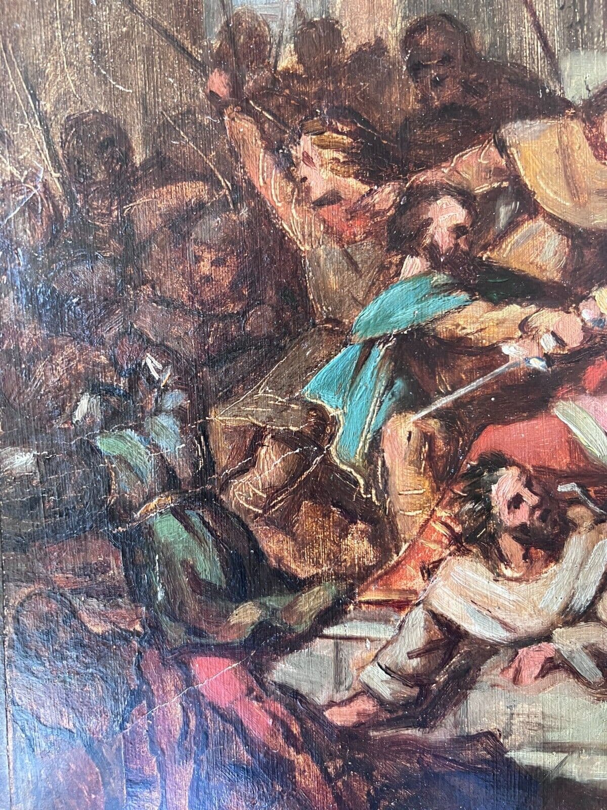 Painting Fights Scene and Figures image 3